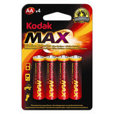 KODAK AA MAX Alkaline 4pcs